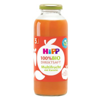 HIPP Ovocná šťáva s karotkou 100% juice BIO 330 ml