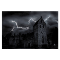 Fotografie A composite of a church in England., Hans Neleman, 40 × 26.7 cm