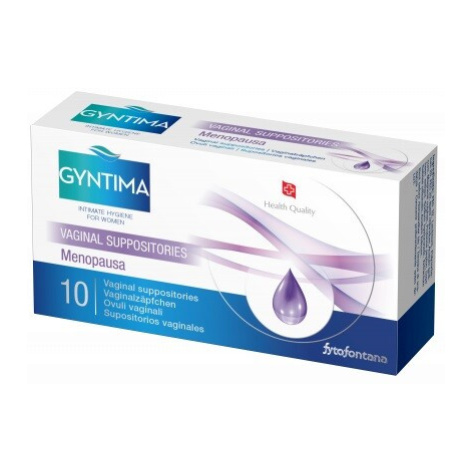 Fytofontana Gyntima vaginál.čípky Menopausa 10ks