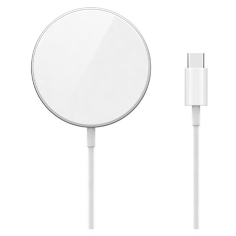 iWant MagSafe iPhone nabíječka + 20W USB-C adaptér stříbrná