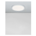 NOVA LUCE stropní svítidlo TROY kov a akrylový difuzor matná bílá LED 40W 230V 3000K IP20 stmíva