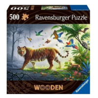 Ravensburger 175147 Dřevěné Tygr V Džungli 500 Dílků