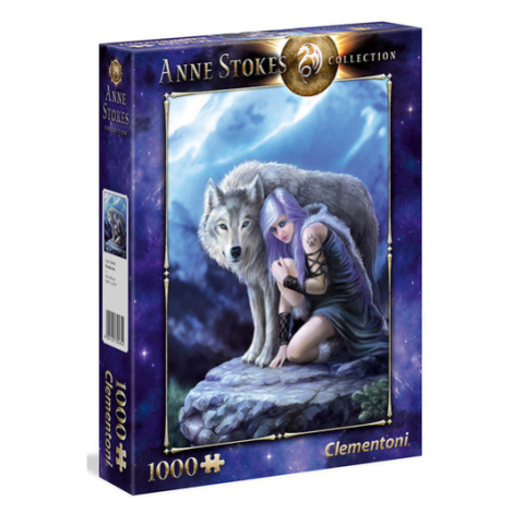 Puzzle Anne Stokes: Vlk ochránce 1000 dílků EPEE Czech