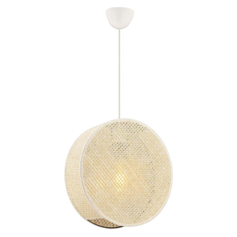 Lustr na lanku BIG DRUM 1xE27/60W/230V krémová 390FLH2521