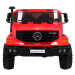 mamido Dětské elektrické autíčko Mercedes-Benz Zetros červené