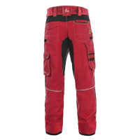 Kalhoty CXS STRETCH, pánské, červeno - černé, vel. 54