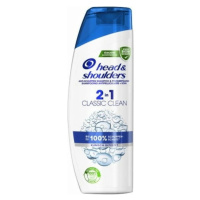 Head & Shoulders šampon na vlasy proti lupům 2 v1 Classic Clean 400 ml