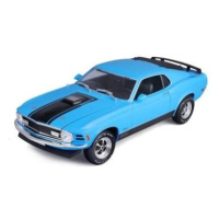 Maisto - 1970 Ford Mustang Mach 1, modrá, 1:18