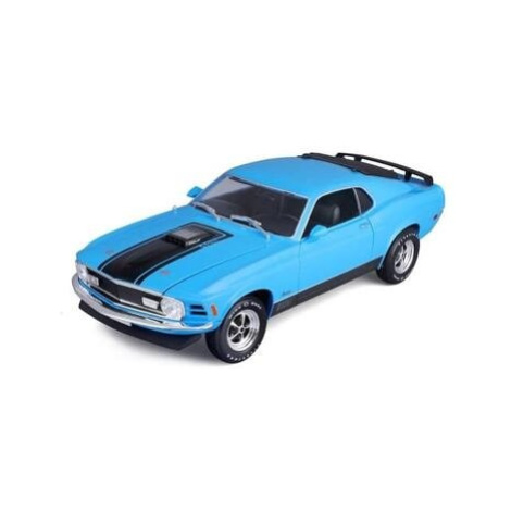 Maisto - 1970 Ford Mustang Mach 1, modrá, 1:18