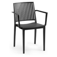 91051 Zahradní křeslo BARS ARMCHAIR - černá