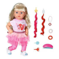 Starší sestřička BABY born Play & Style, blondýnka, 43 cm