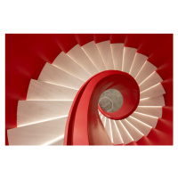 Fotografie Spiral staircase, konglingming, 40 × 26.7 cm