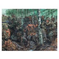 Model Kit figurky 6068 - WWII -GERMAN ELITE troops (1:72)