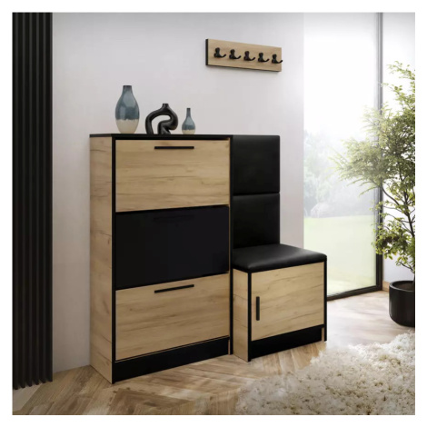 Botník Kpl Foli Craft + černá ekokůže (Madryt 1100) BAUMAX