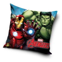 Carbotex Povlak na polštářek Avengers Hulk a Iron-Man