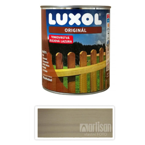 LUXOL Originál - dekorativní tenkovrstvá lazura na dřevo 0.75 l Bílá