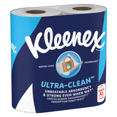 KLEENEX Kuchyňské utěrky Clean Ultra 2 kusy