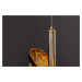 LuxD 26766 Designové závěsné svítidlo Anabelle 120 cm zlaté závěsné svítidlo