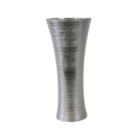 Váza Modern 35 cm, stříbrná Asko