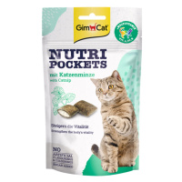 GimCat Nutri Pockets šanta kočičí 12 × 60 g