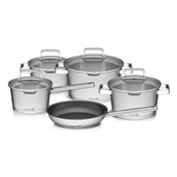 Sada nádobí G21 Gourmet Magic s cedníkem, 9 dílů, nerez