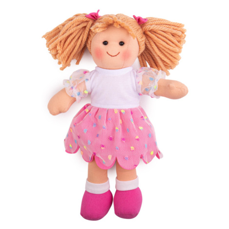 Bigjigs Toys Látková panenka Darcie 28 cm