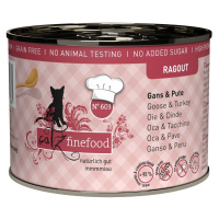 Catz finefood konzerva Ragout No.603 – s husím a krůtím masem 190 g