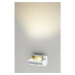 SLV BIG WHITE MERADO FLOOD WL LED vnitřní nástěnné nástavbové svítidlo, bílá, 4000K, 40° 1001472