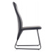 HALMAR Jídelní židle Navia černá/šedá/super šedá