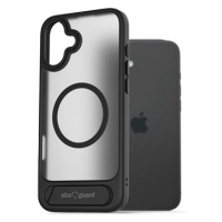 AlzaGuard Matte Case with Stand Compatible with MagSafe for iPhone 16 Plus černý