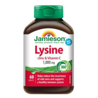 Jamieson Lysin 1000 mg se zinkem a vitamínem C 60tbl.