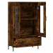 vidaXL Skříň highboard kouřový dub 69,5 x 31 x 115 cm kompozitní dřevo