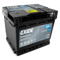 EXIDE Premium 53Ah, 12V, EA530