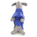 Vsepropejska Zabba pláštěnka pro psa Barva: Modrá, Délka zad (cm): 49, Obvod hrudníku: 60 - 64 c