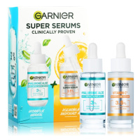 Garnier Skin Naturals Super Serums Clinically Proven sada pleťových sér 2x30 ml