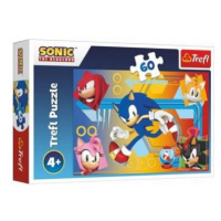 Trefl Sonic The Hedgehog: Sonic v akci 60 dílků