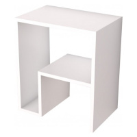 Přístavný stolek YEPA bílá