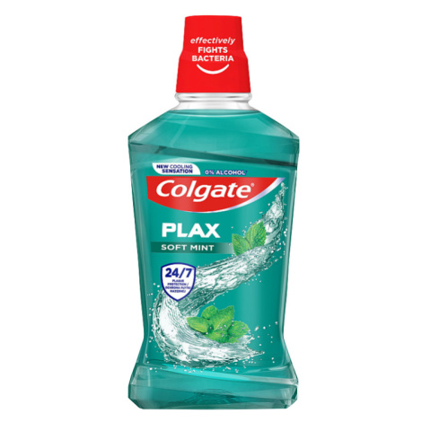 Colgate Plax Soft Mint ústní voda bez alkoholu 500ml