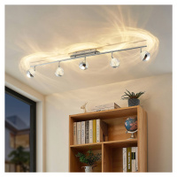 Lucande Lucande Kilio LED bodové osvětlení 5 zdroje chrom