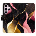 iSaprio flip pouzdro Gold Pink Marble 02 pro Samsung Galaxy S23 Ultra