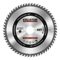 Kreator KRT020419 Pilový kotouč na dřevo 200mm, 60T