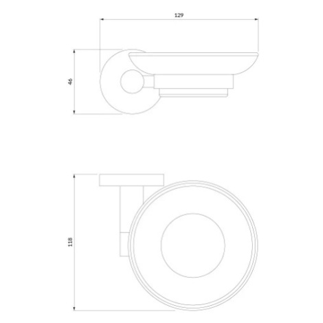 Omnires Modern Project MP60420BL černá