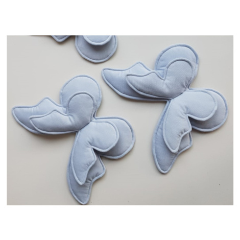 ELIS DESIGN Dekorační polštářky na zeď - motýli barva: Modrá Elisdesign