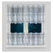 Dekorační vitrážová žakárová záclona RAMSES 70 bílá 300x70 cm (cena za vrchní díl) MyBestHome
