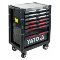YATO YT-09032 Skříňka dílenská pojízdná prázdná 7 zásuvek
