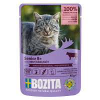 Bozita kousky v omáčce nebo želé kapsičky, 12 x 85 g - 20 % sleva - Hovězí maso