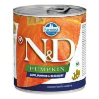 N&D Dog Pumpkin Adult Lamb & Blueberry 285g