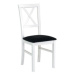Jídelní židle MILANO 4 Bílá Tkanina 15