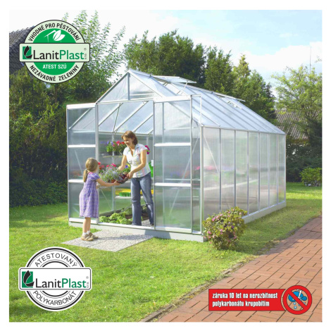 Polykarbonátový skleník VITAVIA URANUS 11500, PC 6 mm, stříbrný LG188 Vitavia Garden