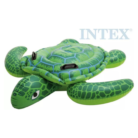 INTEX Želva nafukovací s úchyty 150x127cm dětské vozítko do vody 57524 Bino